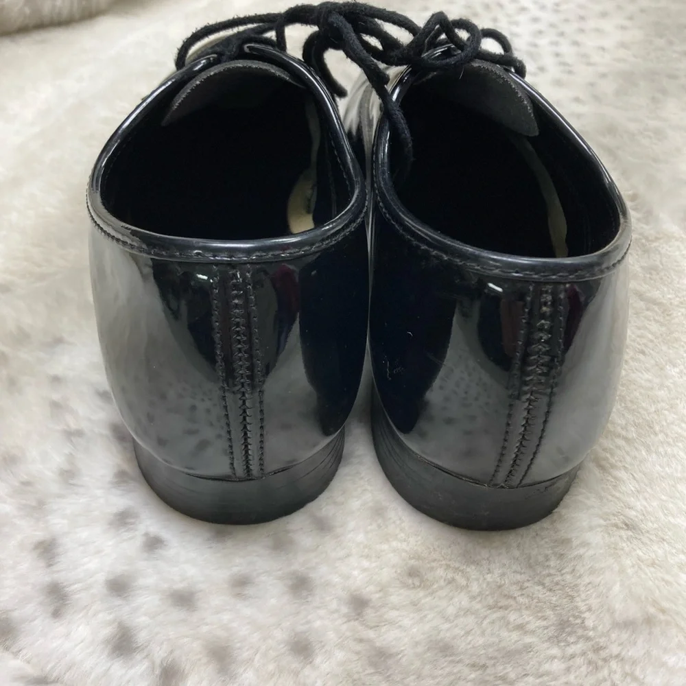 Boy’s Black Patent Lace-Up Dress Shoes